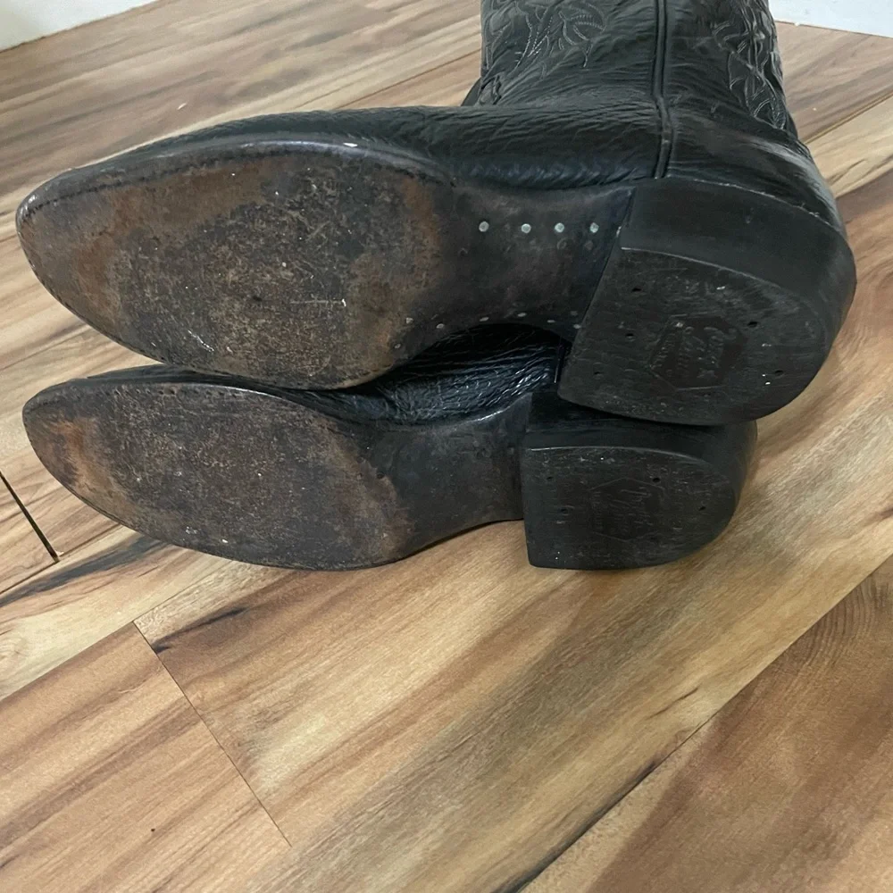 Tony Lama Black Stallion Cowboy/Western Boots. Men’s Size 9.5 - Picture 11 of 16